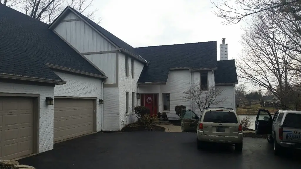 Before photo — Guy Painting Did an Awesome Job!