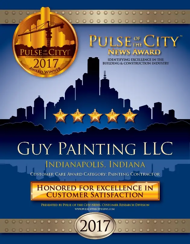 Guy Painting Earns 2017 Customer Service Award