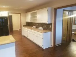 Kitchen cabinet painting