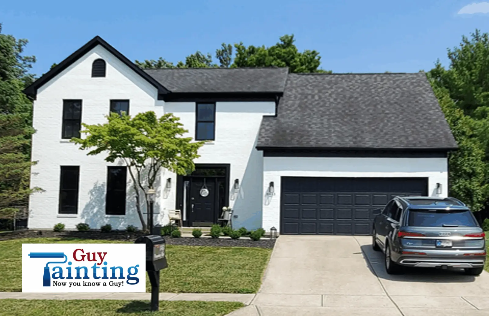 Geist home full exterior makeover after photo.