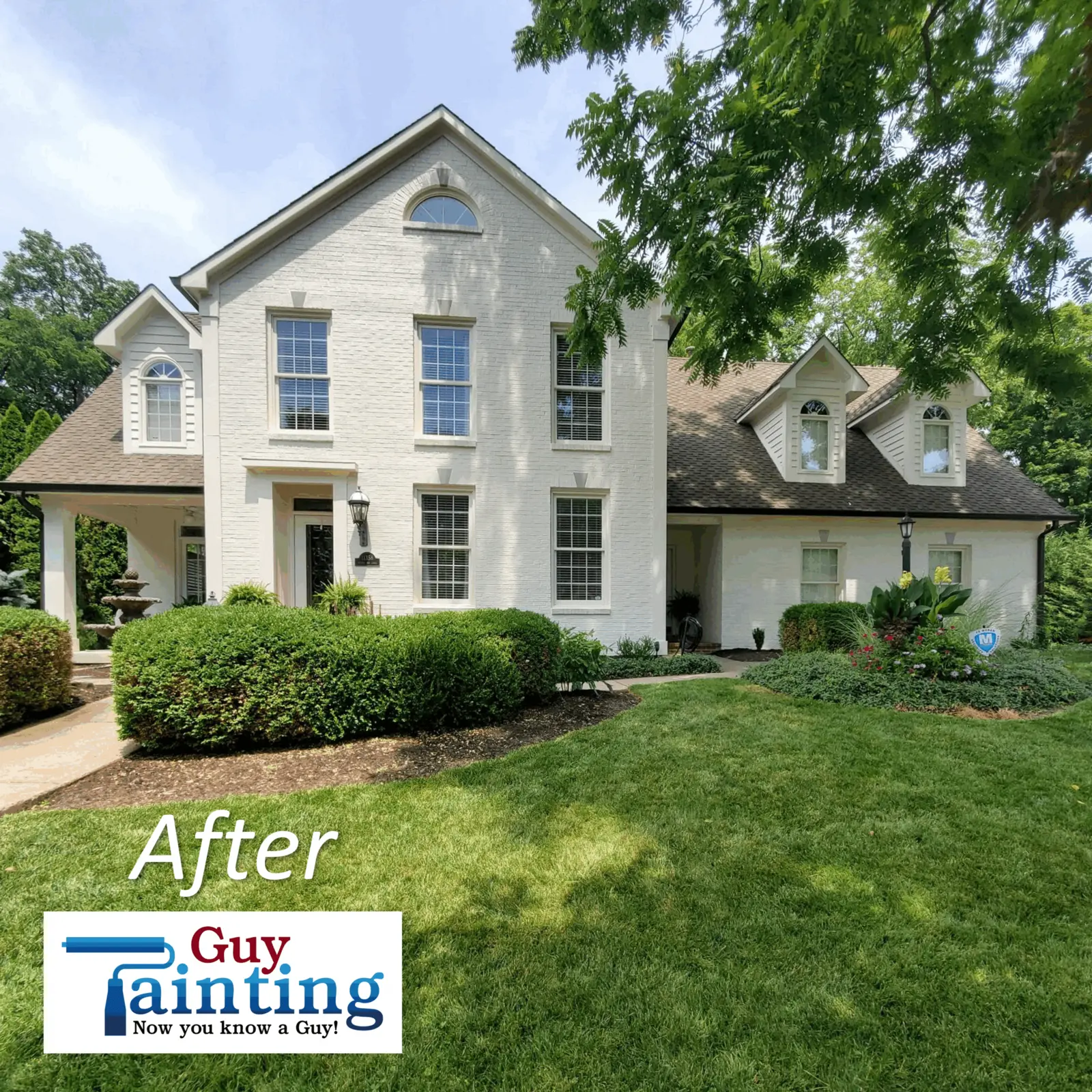 Painting Brick to Update Exterior