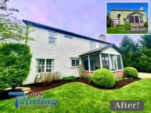 Project photo — Brick Painting Makeover