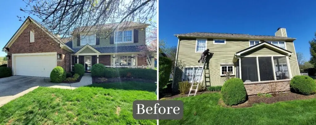 Project photo — Brick Painting Makeover