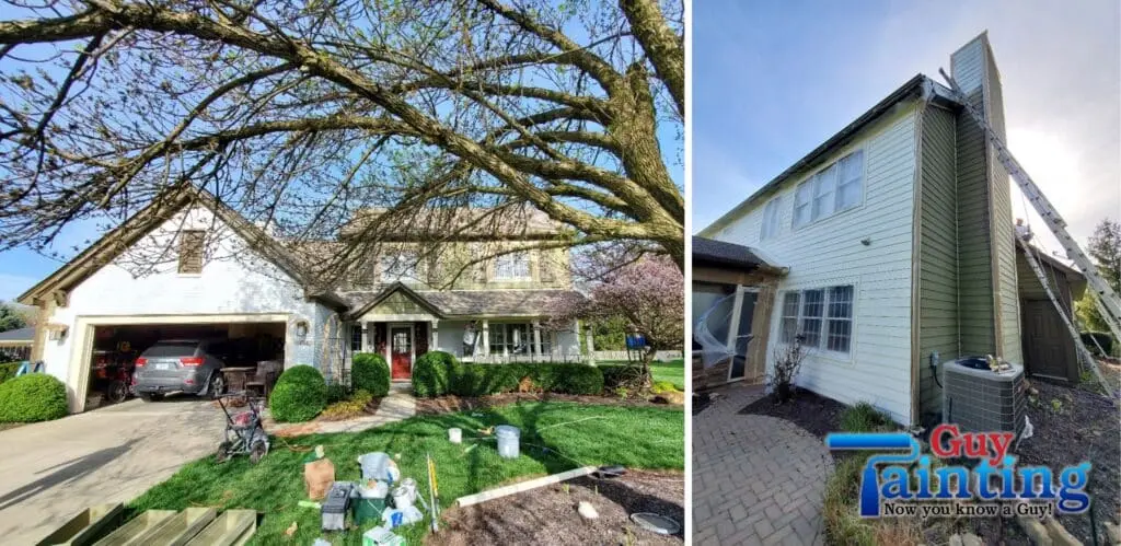 Project photo — Brick Painting Makeover