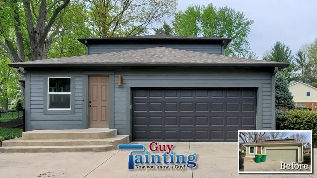 Project photo — Home Exterior Painting in Dark Colors