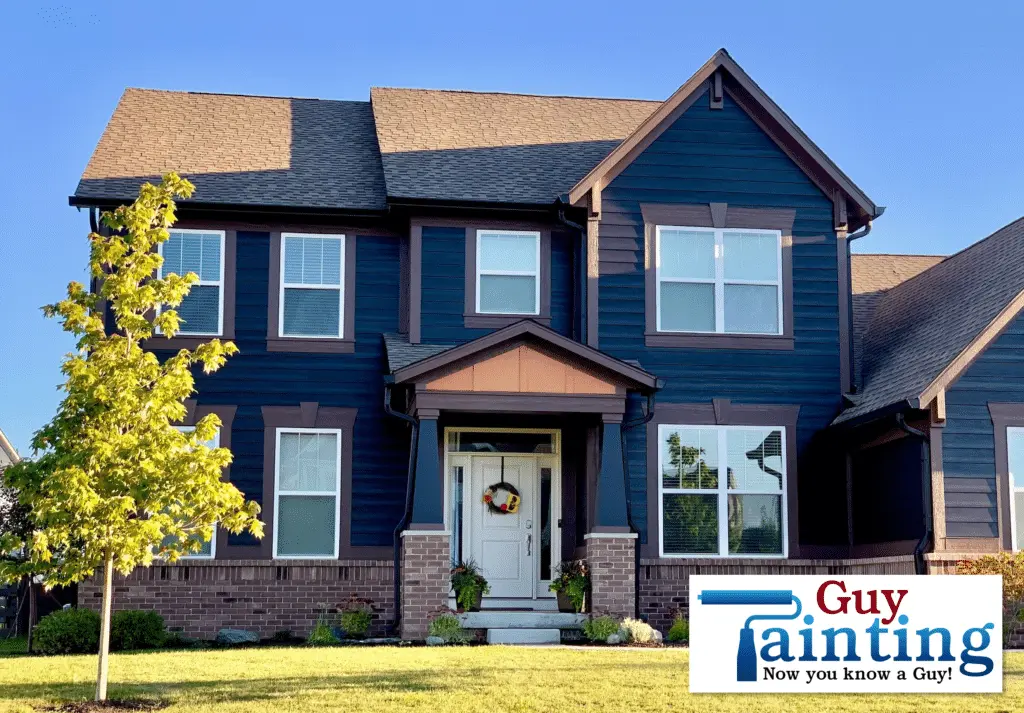 Project photo — Home Exterior Painting in Dark Colors