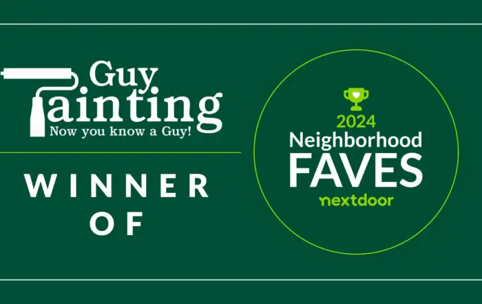 Nextdoor 2024 Neighborhood Fave badge for Guy Painting.